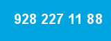 928 227 11 88 928 227 11 88